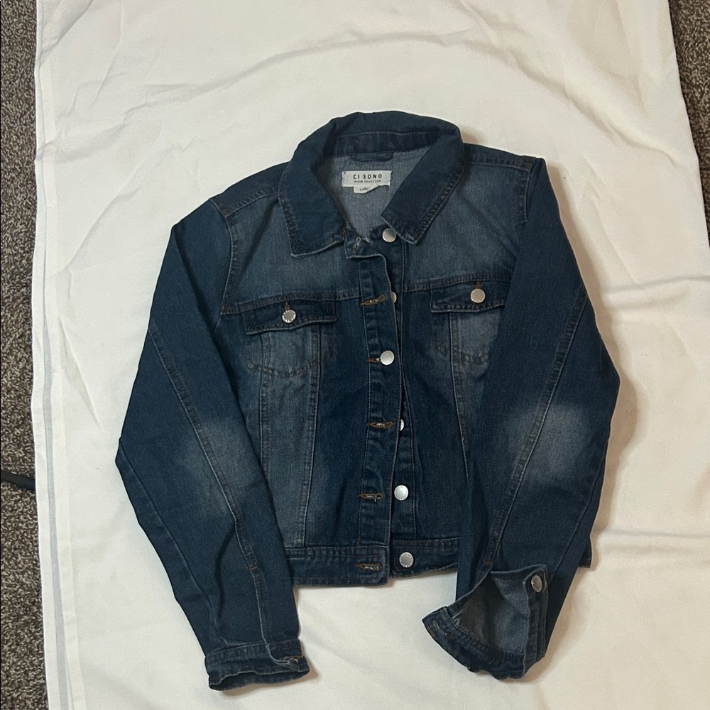 Ci Sono Classic Blue Denim Jacket